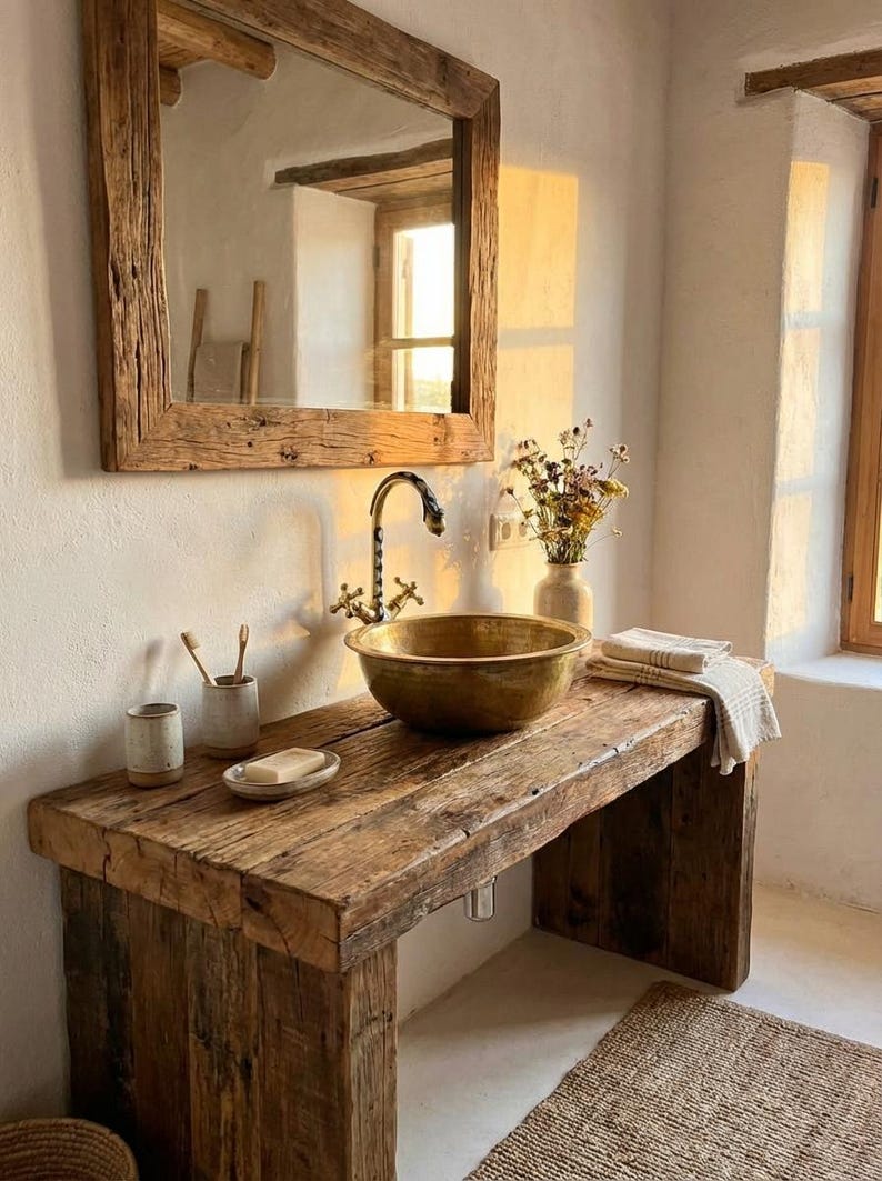 Blue Moroccan Mosaic Brass Faucet
