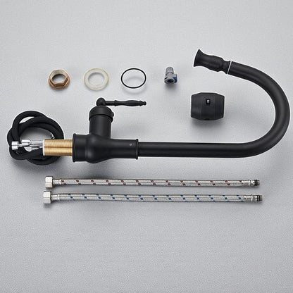 Matte Black Kitchen Faucet
