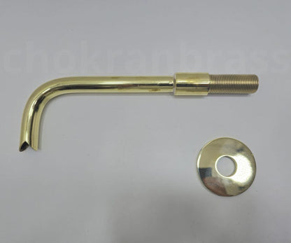Solid Brass Wall-Mount Waterfall Spout