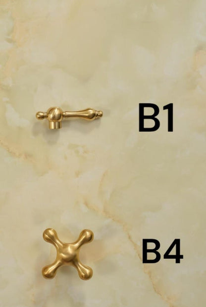 Unlacquered Brass Deck Mount Pot Filler