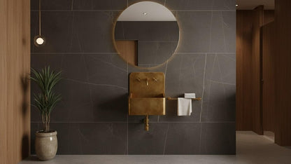 Wall Mounted Brass Utility Sink