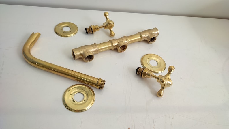 Handmade Unlacquered Brass Wall