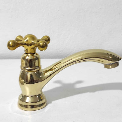 Polished Brass Faucet