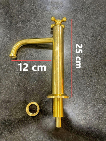 Polished Brass Faucet