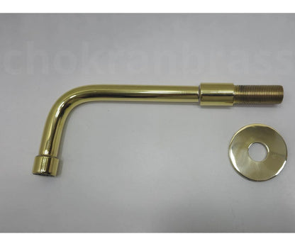 Solid Brass Wall-Mount Waterfall Spout