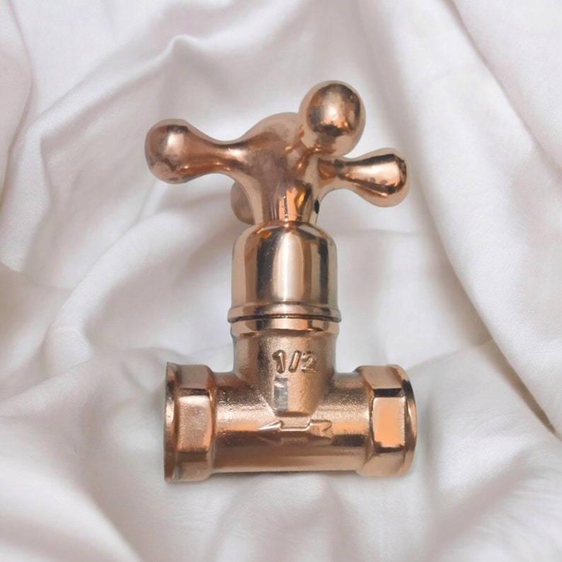 Vintage Cross Handle Stop Valve