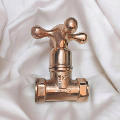 Vintage Cross Handle Stop Valve