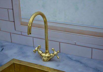Solid Brass Bridge Faucet