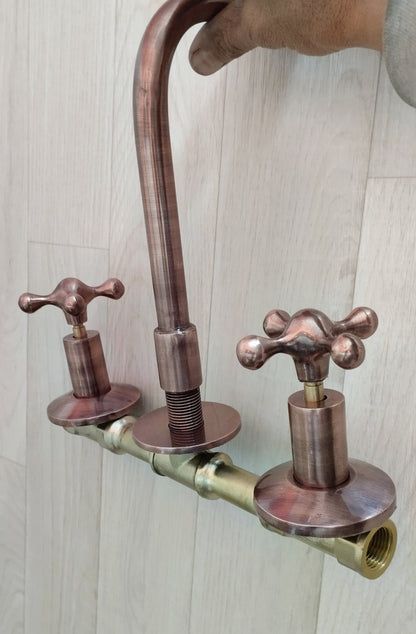 High-Neck Moroccan Bridge Faucet