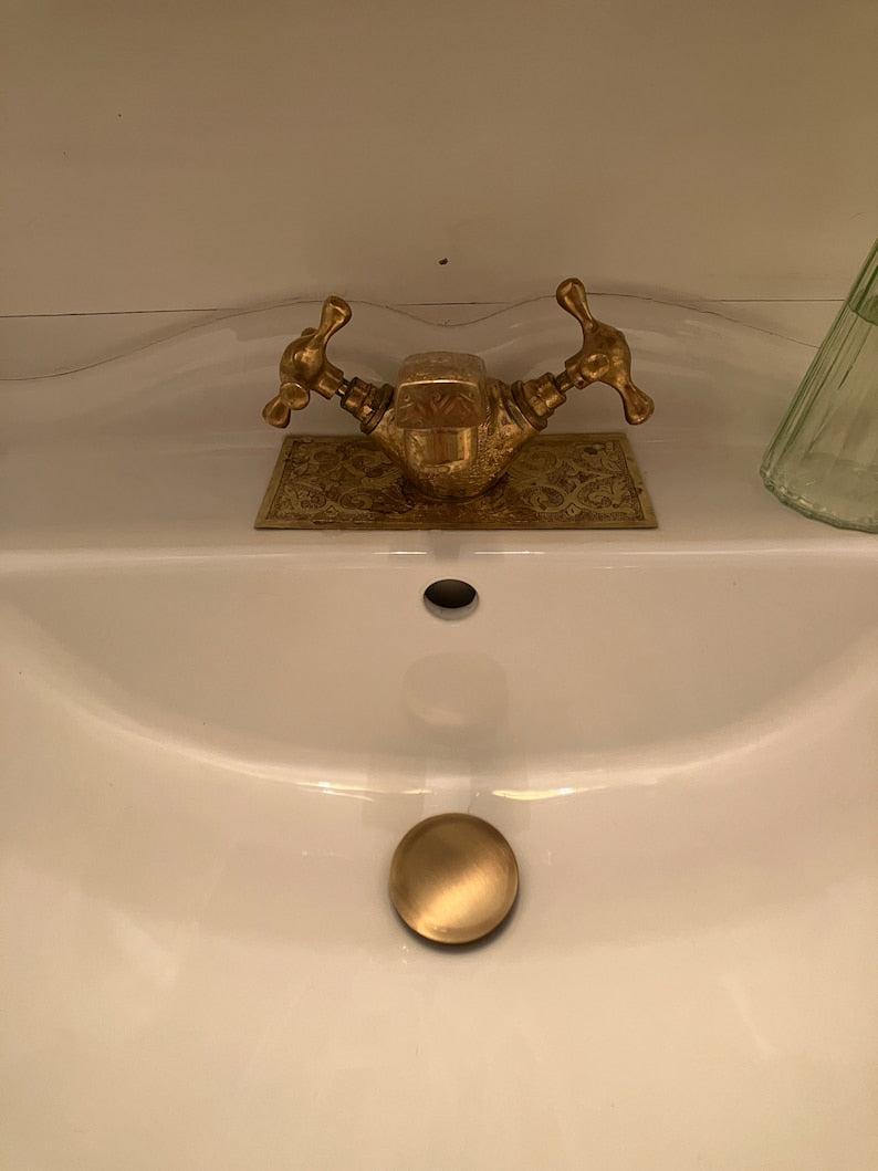 Vintage Solid Brass Bridge Faucet