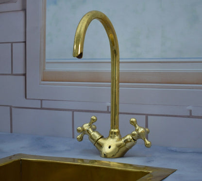 Solid Brass Bridge Faucet