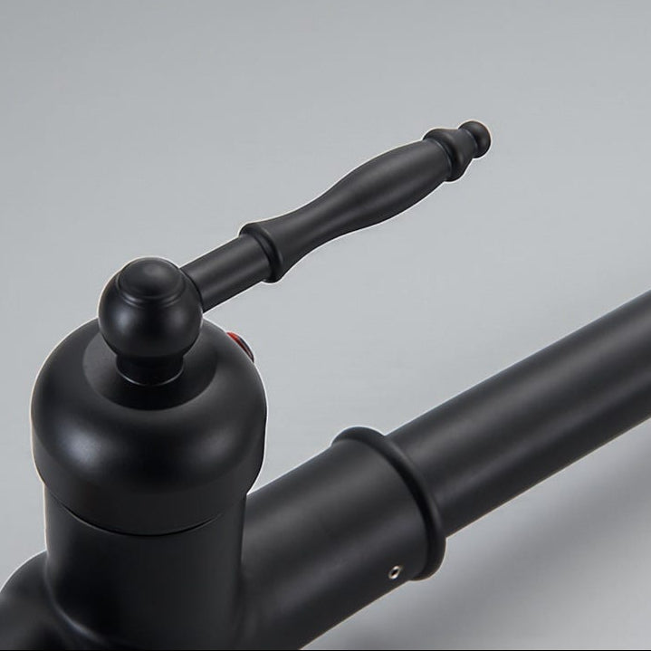 Matte Black Kitchen Faucet