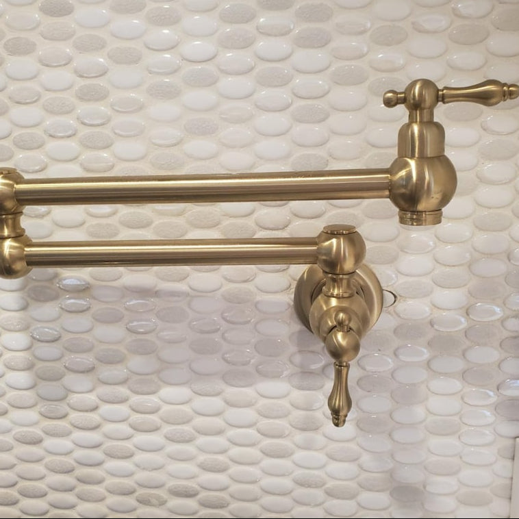 Wall Mount Folding Kitchen Faucet