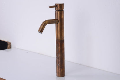 Antique Brass Tall Faucet – Single Hole