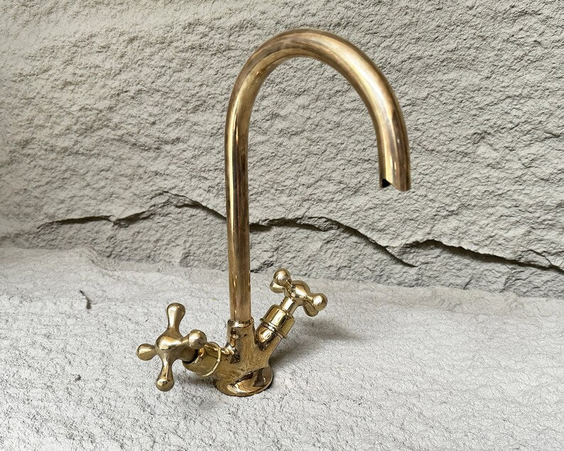 Vintage Solid Brass Faucet