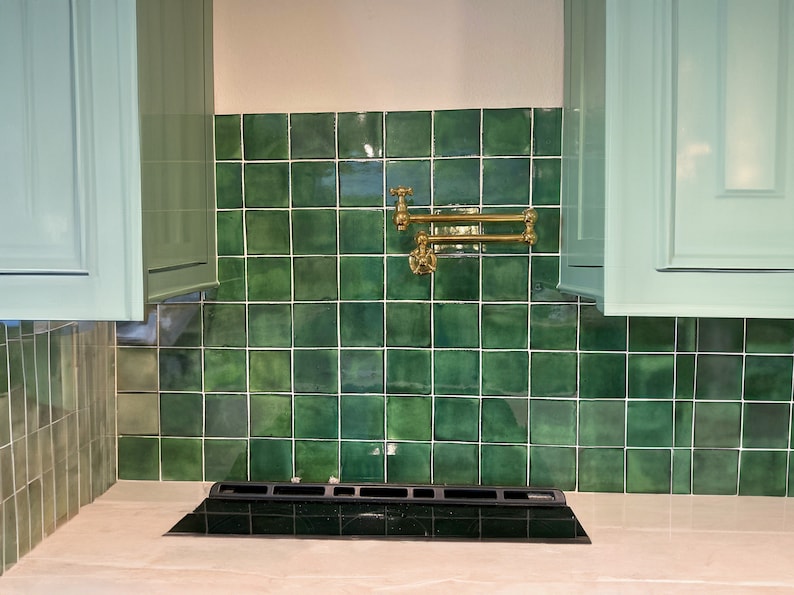 Solid Unlacquered Brass Wall Pot Filler Faucet