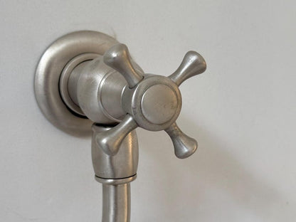 Brushed Nickel Wall Mount Pot Filler