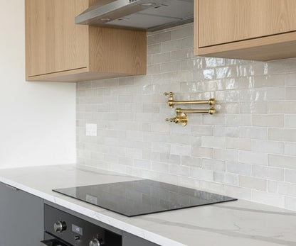 Polished Brass Pot Filler Faucet