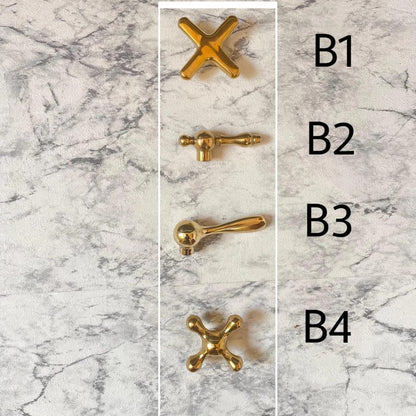 Vintage Bridge Brass Kitchen Faucet with Side Sprayer