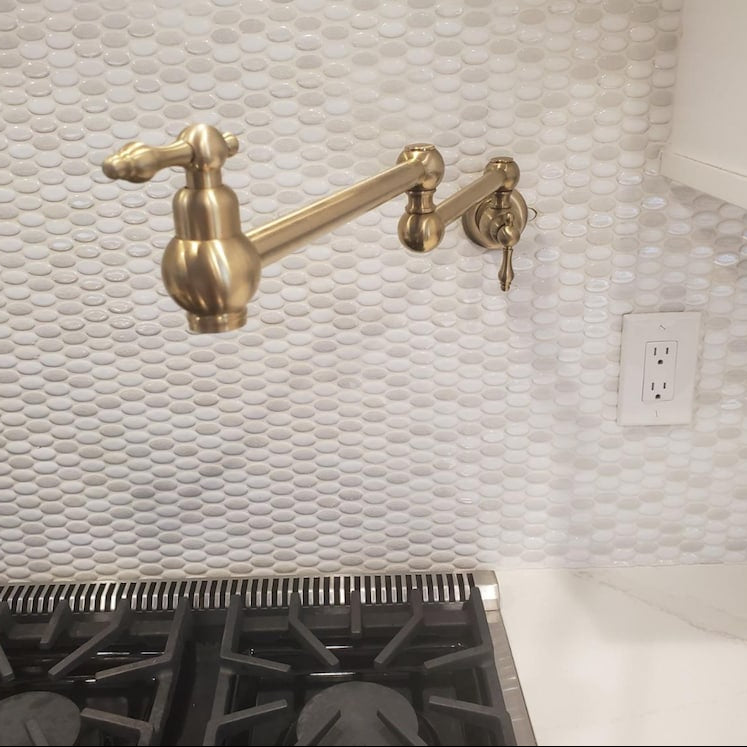 Wall Mount Folding Kitchen Faucet