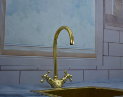 Solid Brass Bridge Faucet