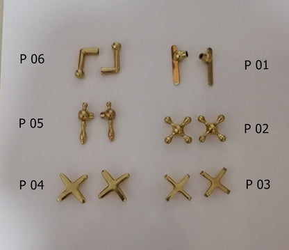 Bridge Style Solid Brass Kitchen Faucet Set