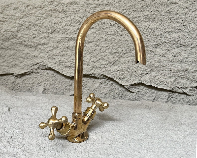 Vintage Solid Brass Faucet