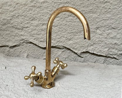Vintage Solid Brass Faucet
