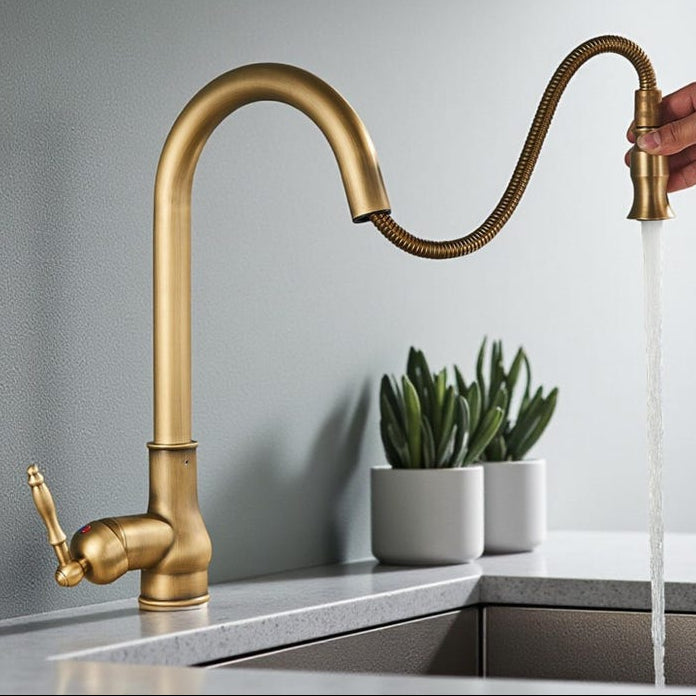 Matte Black Kitchen Faucet