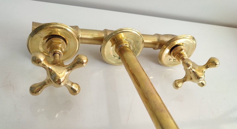 Handmade Unlacquered Brass Wall