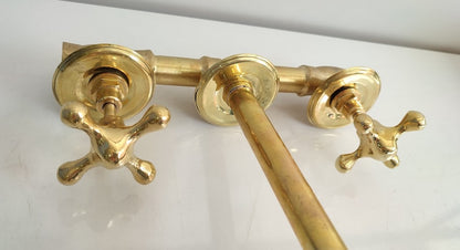 Handmade Unlacquered Brass Wall