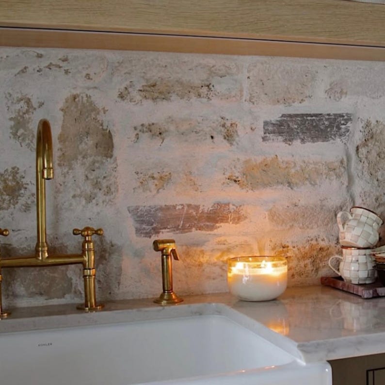Vintage Bridge Brass Kitchen Faucet with Side Sprayer