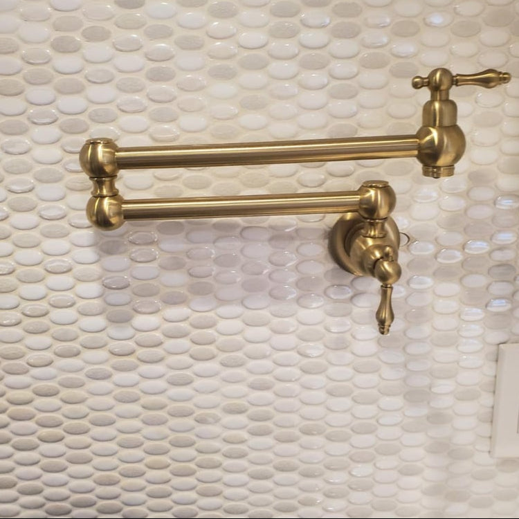 Wall Mount Folding Kitchen Faucet