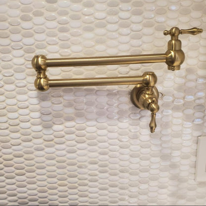 Wall Mount Folding Kitchen Faucet