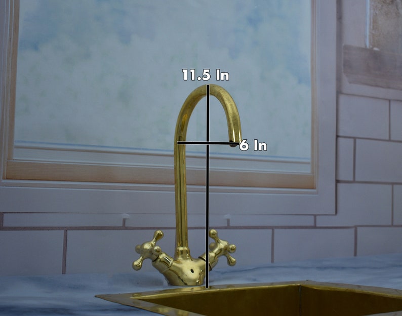 Solid Brass Bridge Faucet