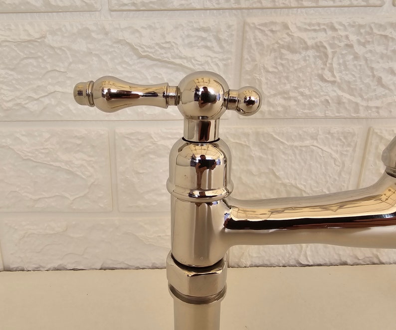 Polished Nickel Bridge Faucet