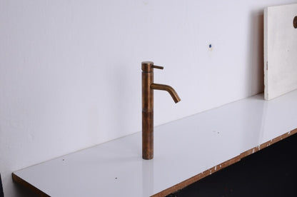 Antique Brass Tall Faucet – Single Hole