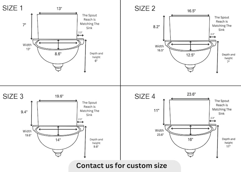 Hand-Hammered Moroccan Copper Wall-Mount Sink with Distressed