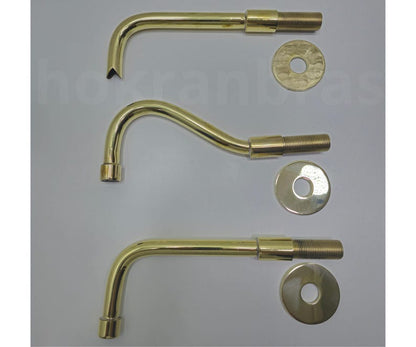 Solid Brass Wall-Mount Waterfall Spout