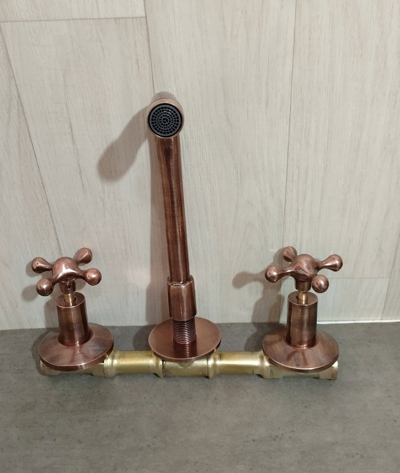 High-Neck Moroccan Bridge Faucet