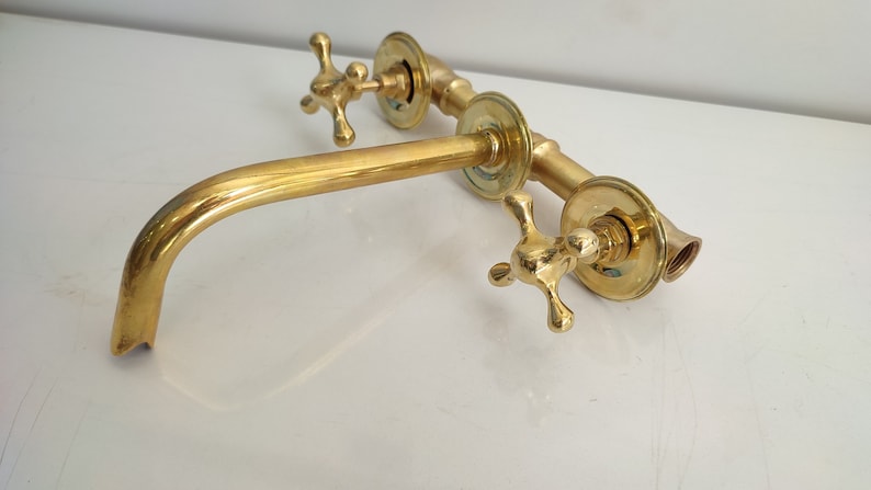 Handmade Unlacquered Brass Wall
