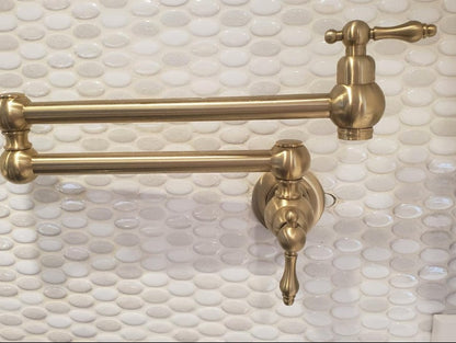 Wall Mount Folding Kitchen Faucet