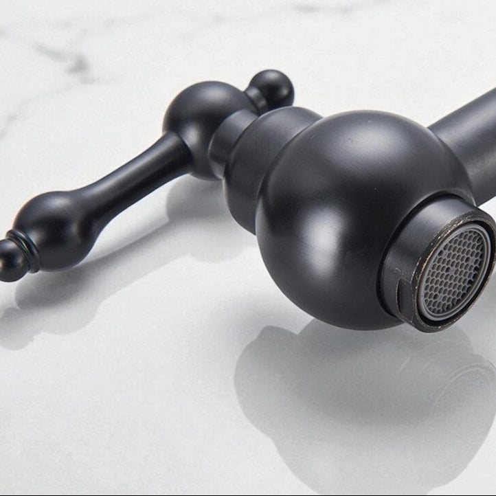 Matte Black Pot Filler Faucet