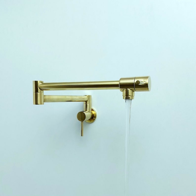 Modern Brass Pot Filler Faucet