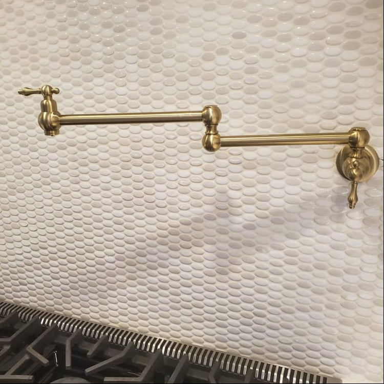 Wall Mount Folding Kitchen Faucet