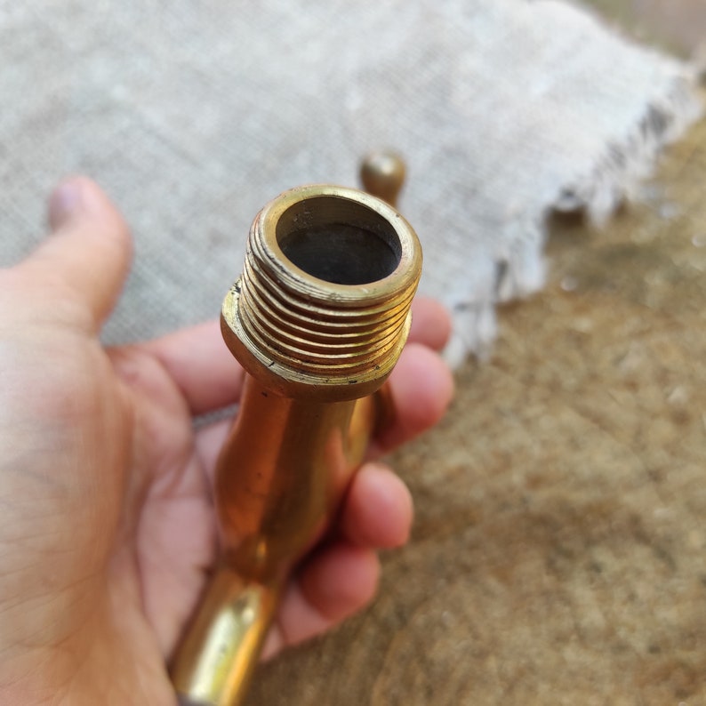 High-Neck Moroccan Bridge Faucet