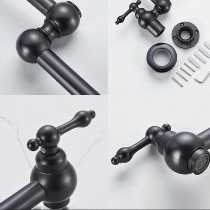 Matte Black Pot Filler Faucet