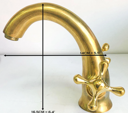 Polished Chrome Wall-Mount Bathroom Faucet