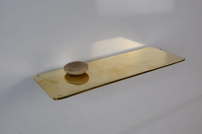 Handmade Solid Brass Wall Shelf
