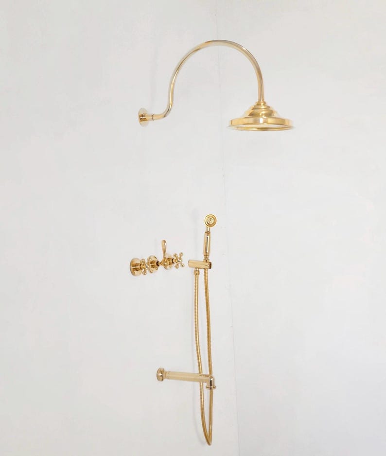 Solid Brass Concealed Shower Set